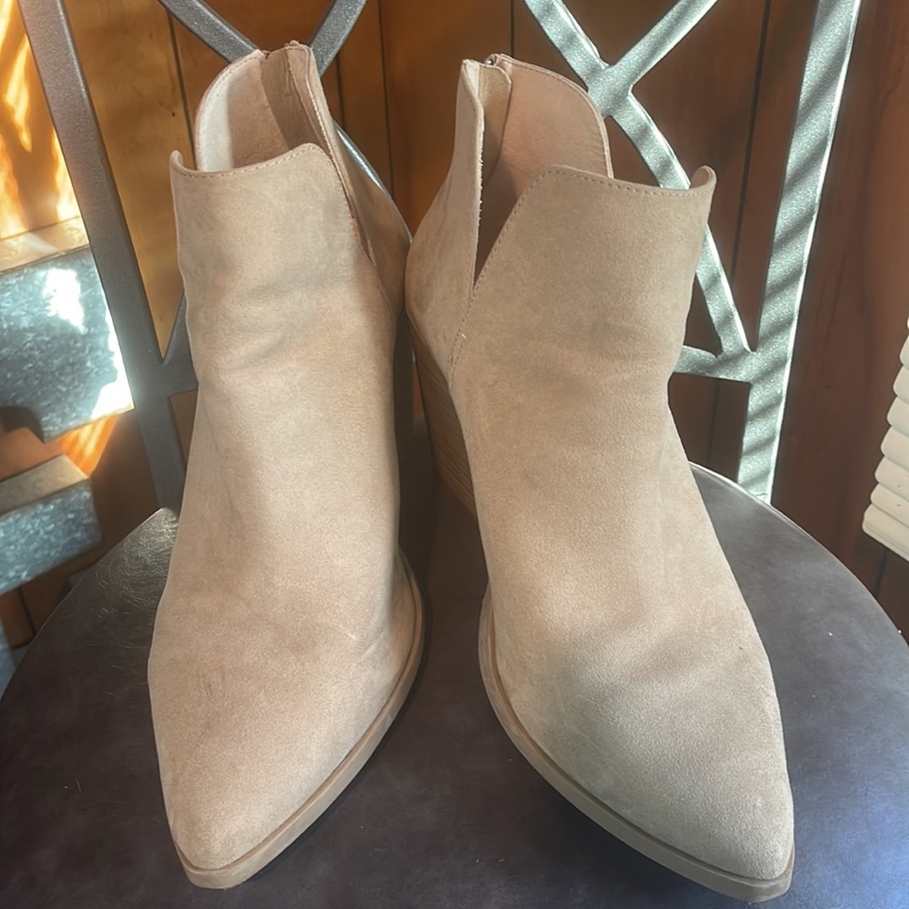 Torrid Pointed Toe V-Cut Bootie - image 7